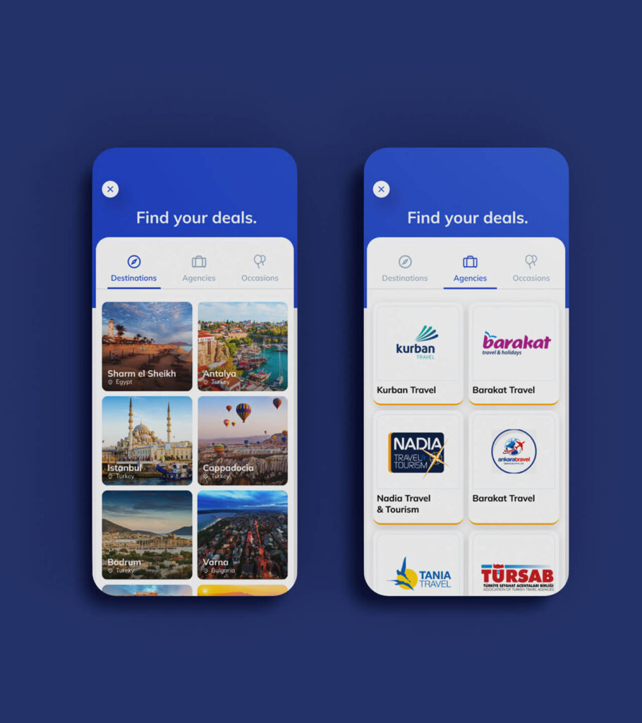 Travel App UI